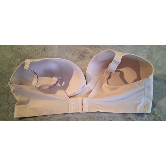 Bali 3460 Comfort Soft Touch Wireless T-Shirt Bra Lightly Lined Womens 3XL Beige - Picture 2 of 3